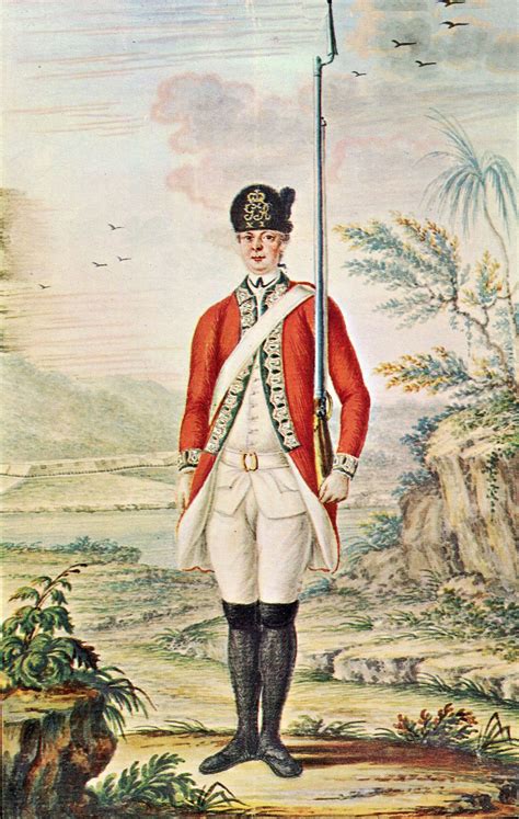 revolutionary war british uniform